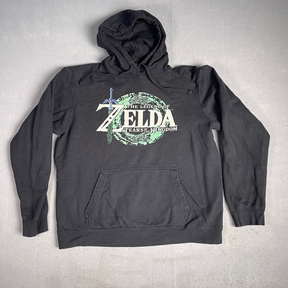 Nintendo‎ Legend of Zelda Tears of Kingdom Graphic Print Hoodie Size XL